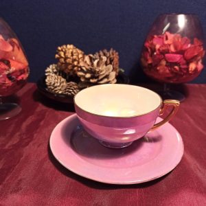 Carlton Ware Lustre Cup and Plate