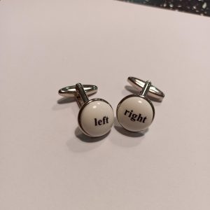 Vintage Cufflinks, Left And Right. Excellent Condition.