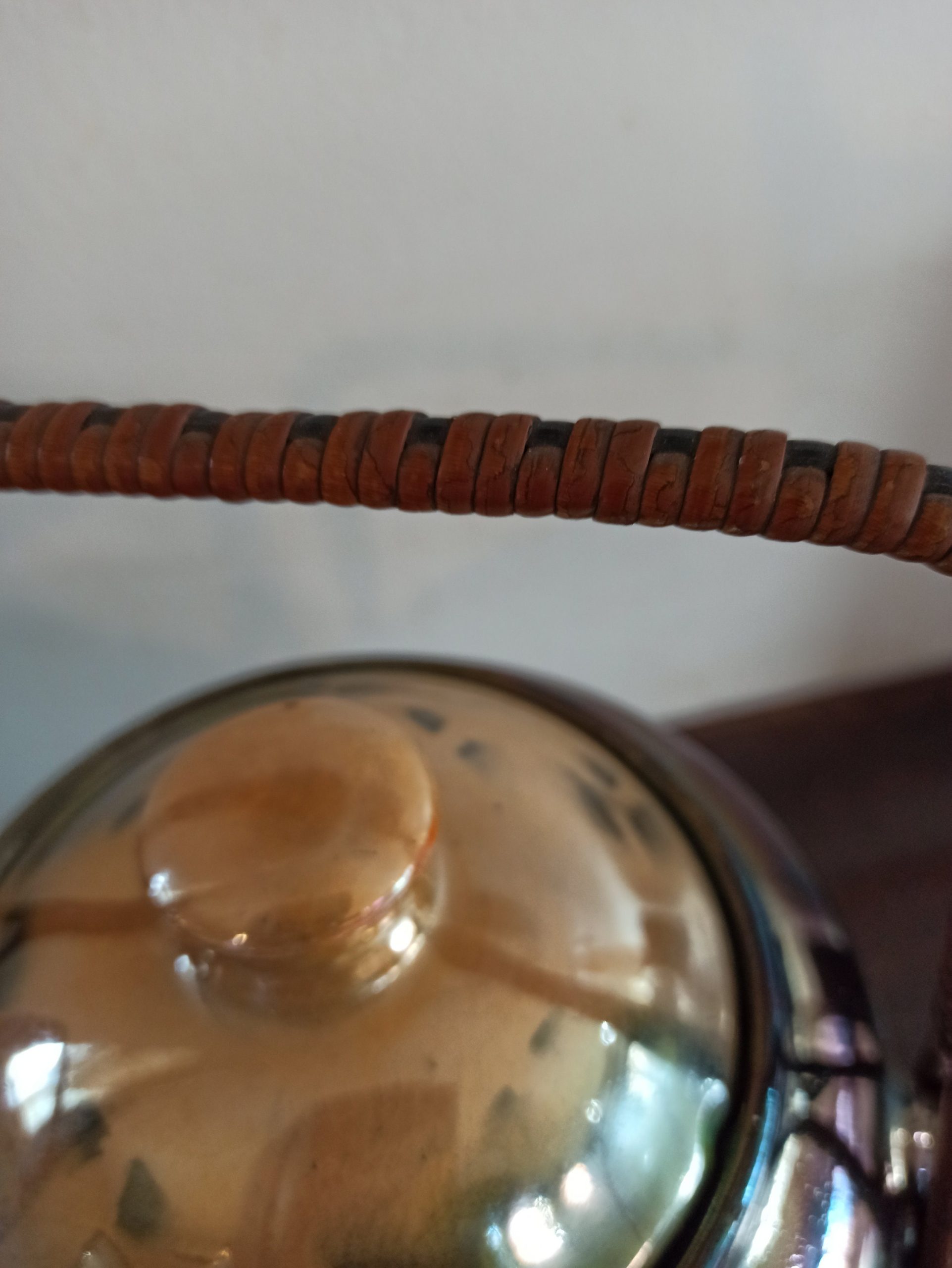Vintage 1930s LustreWare Biscuit / Cookie Barrels. Wicker Handles. - Image 3