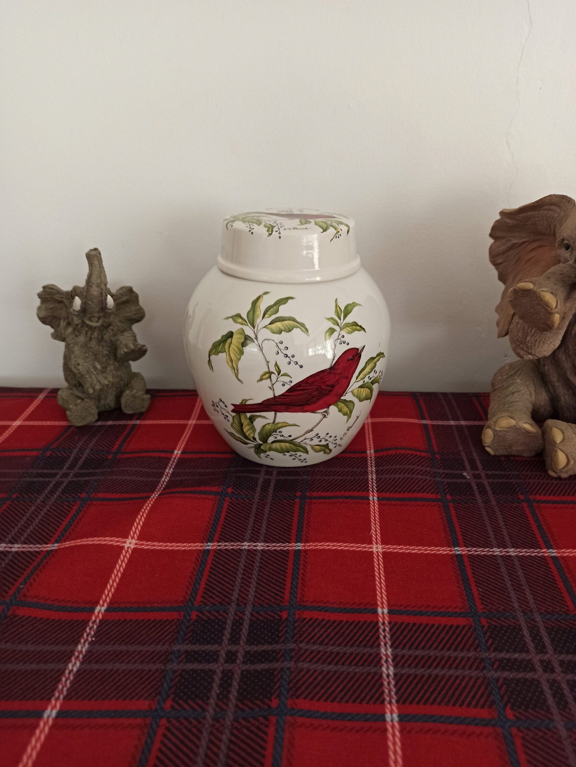 Bristol Pottery Ginger Jar. Excellent Condition. Beautifully Decorated.
