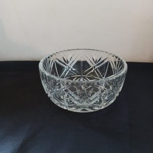 Vintage Glass Fruit Bowl.