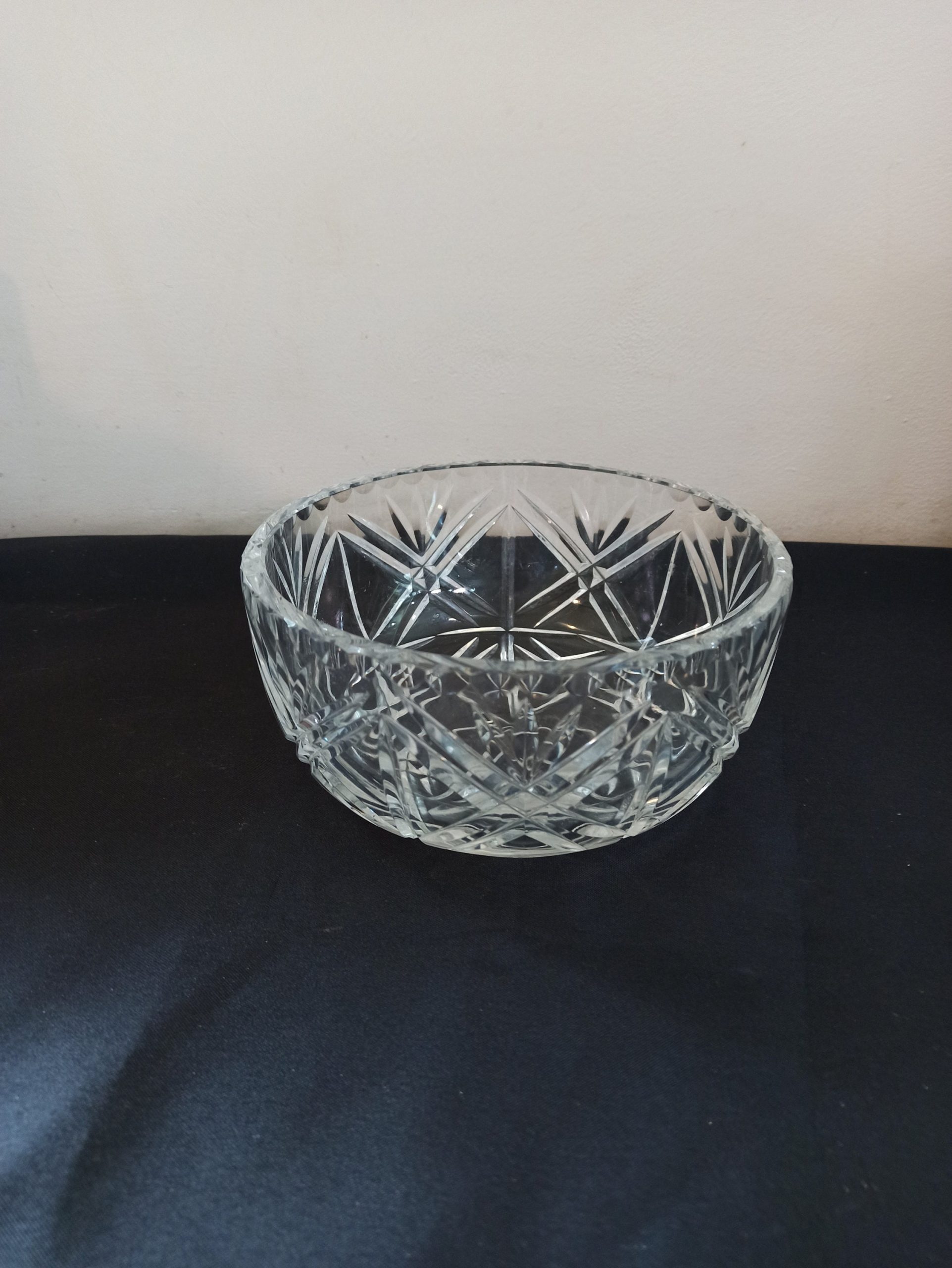 Vintage Glass Fruit Bowl.