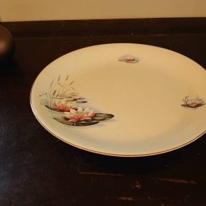 Alfred Meakin Water Lily Oval Serving Platter or Sandwich Plate. Very Good Condition.