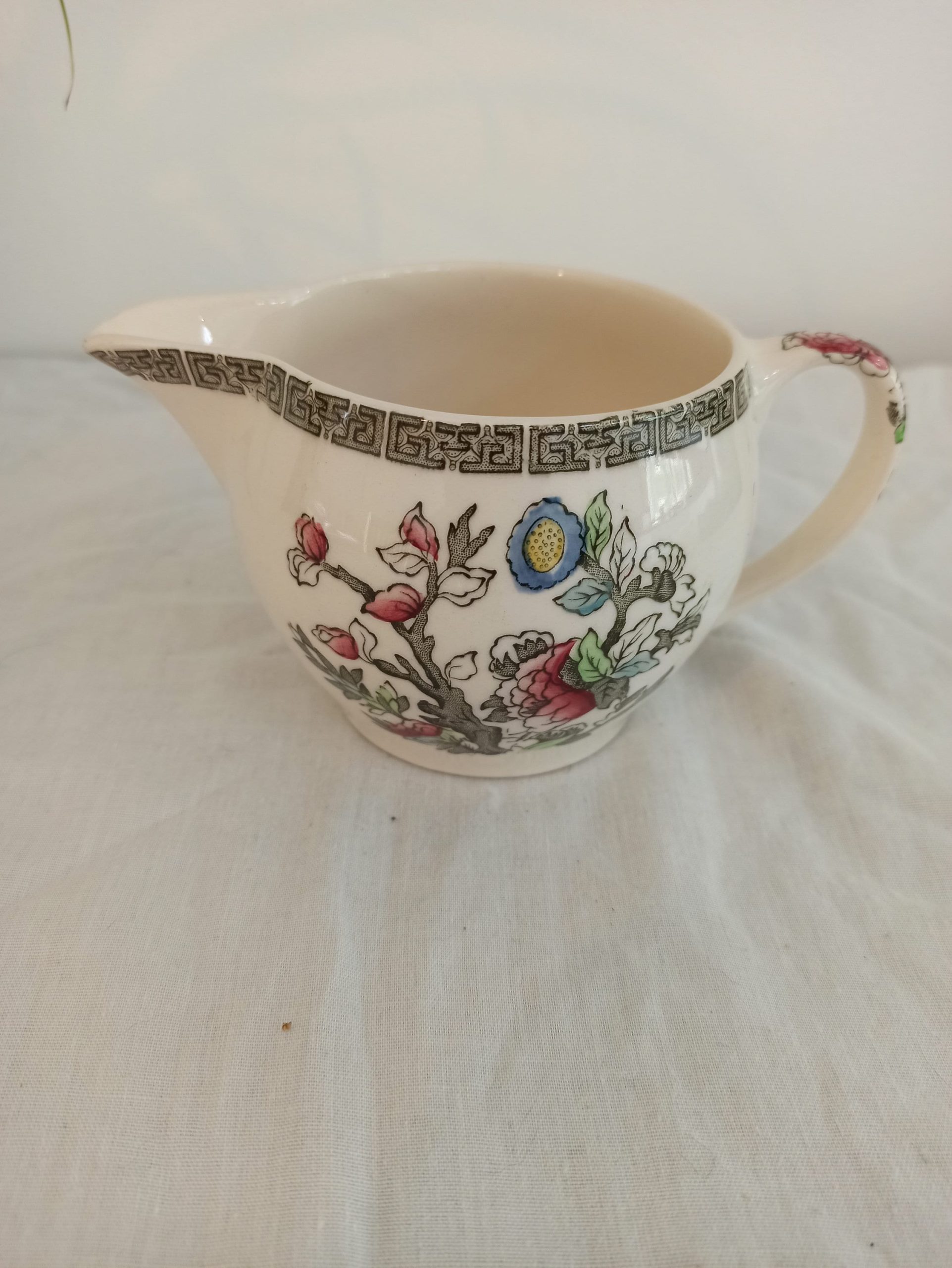 Milk Jug. In the Style of "Indian Tree" Design. excellent condition. - Image 2