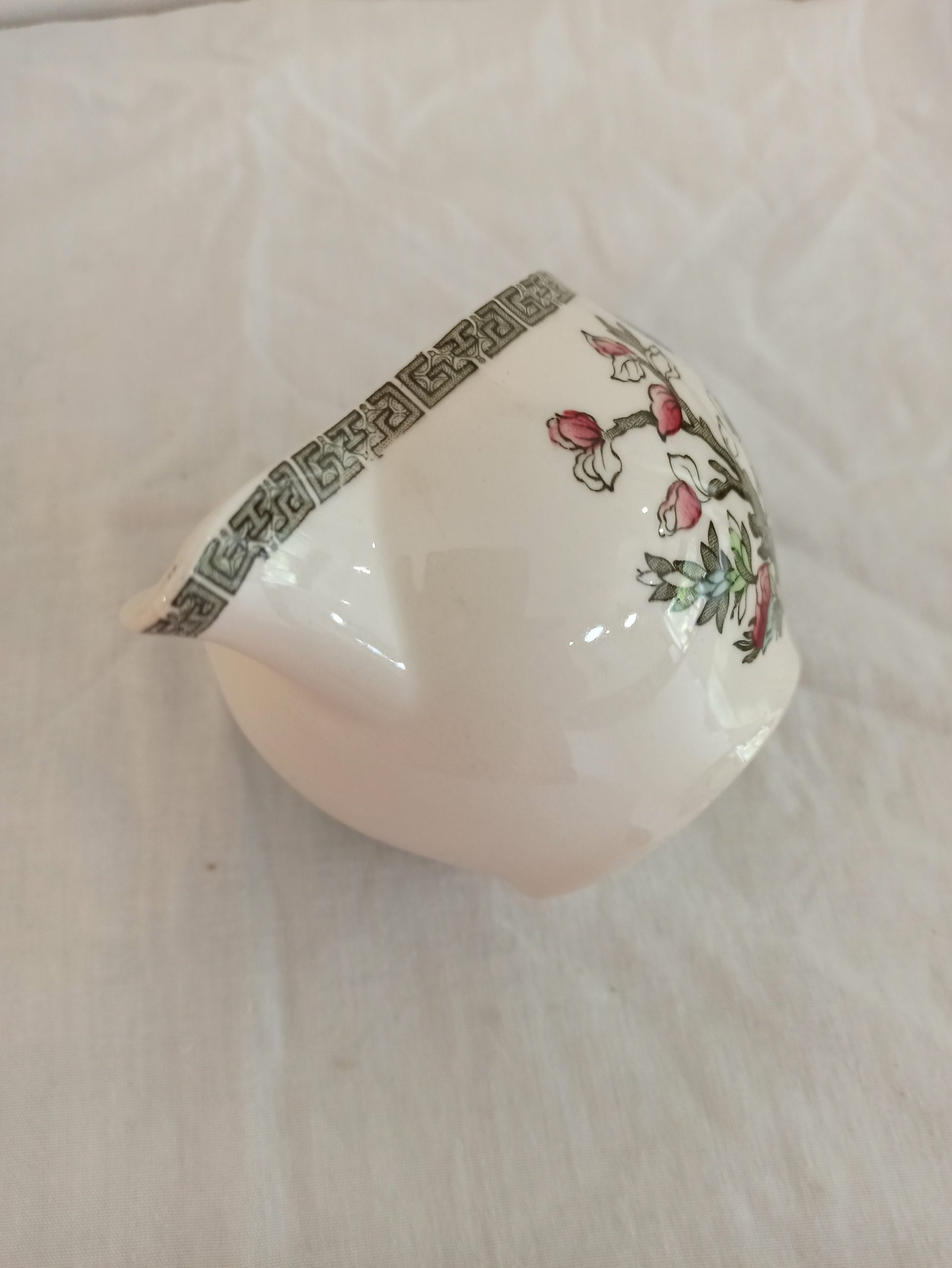 Milk Jug. In the Style of "Indian Tree" Design. excellent condition. - Image 4