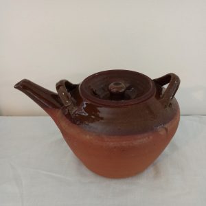 Vintage Stoneware / Earthenware Teapot. Good Condition Overall.