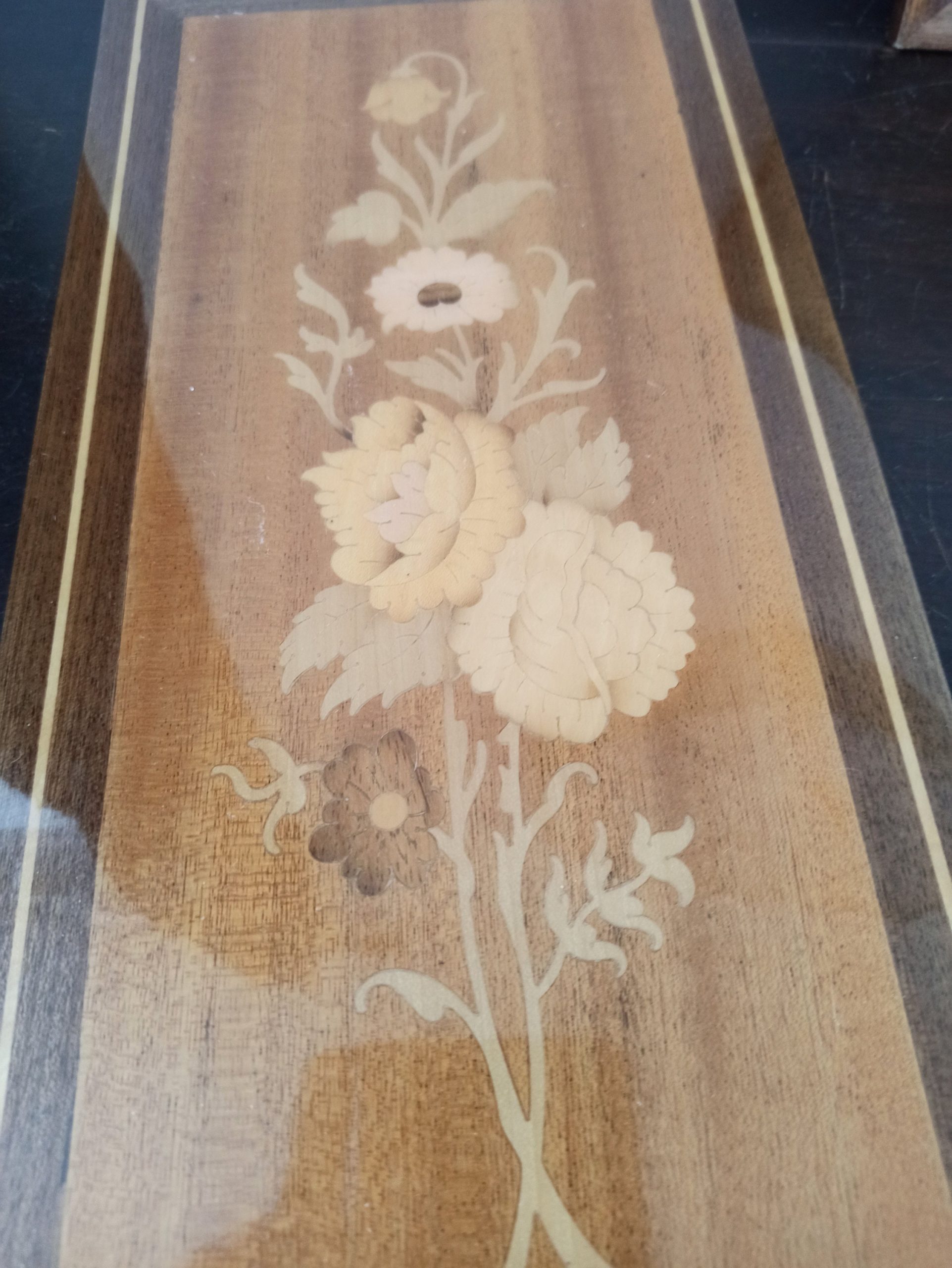 Two Vintage Sorrento Style Wooden Wall Pictures. - Image 3