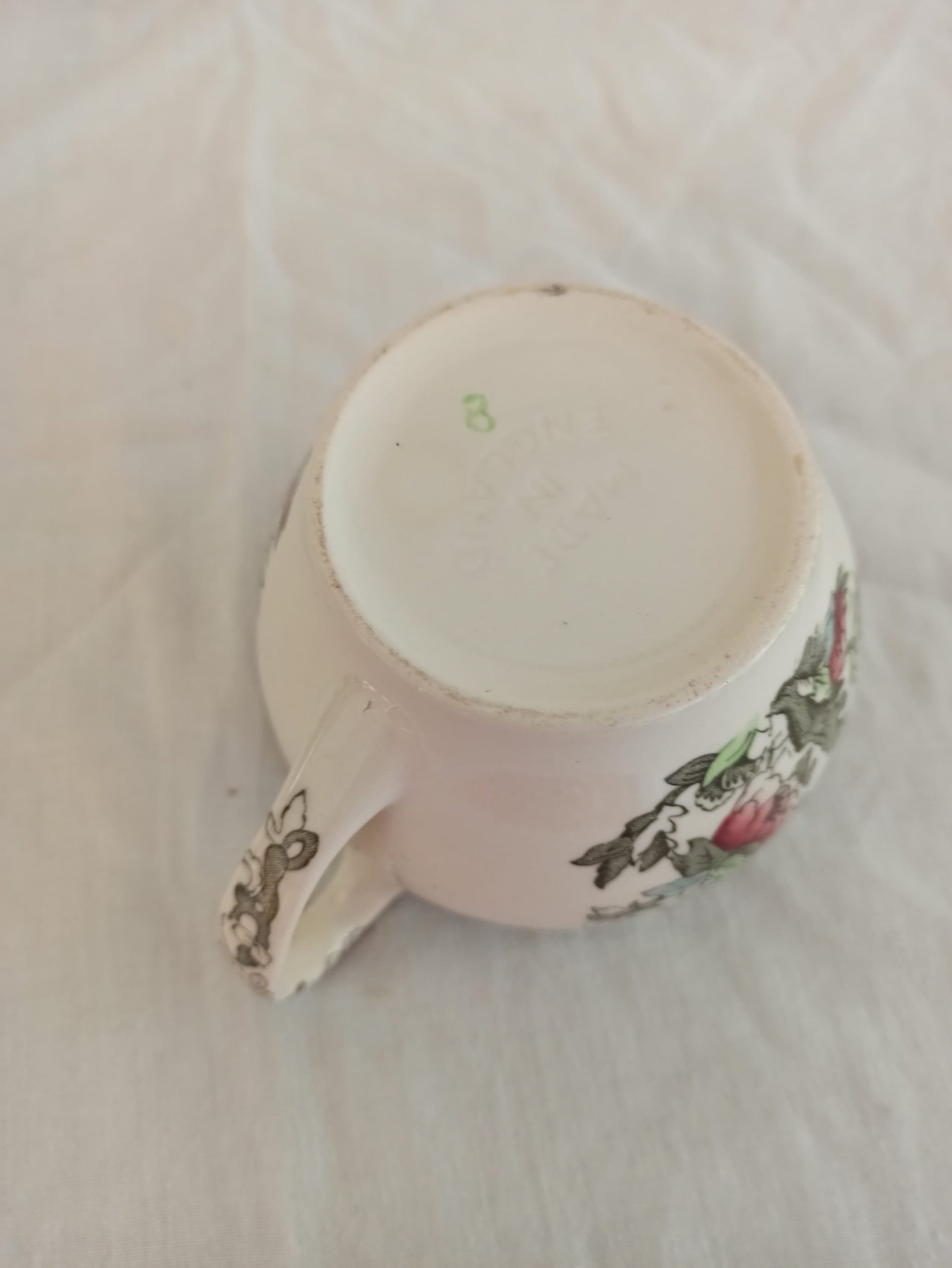 Milk Jug. In the Style of "Indian Tree" Design. excellent condition. - Image 5
