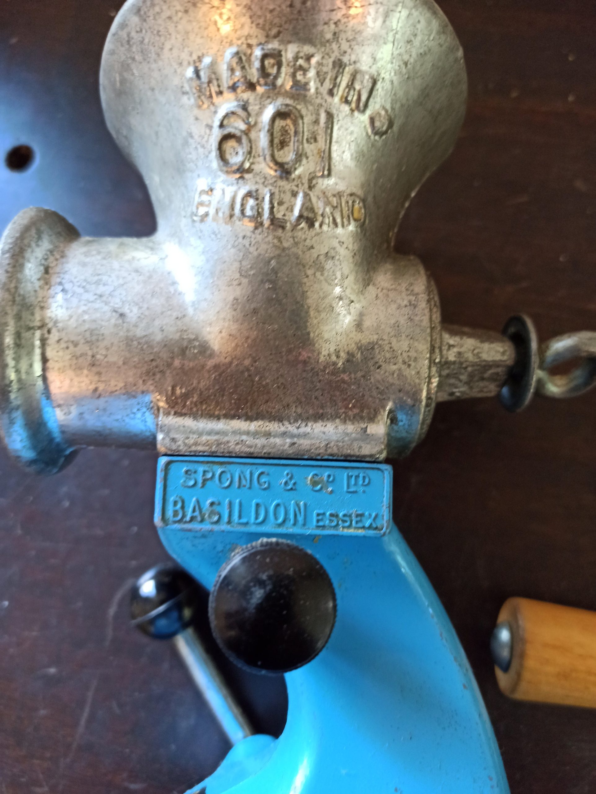 Vintage Spong & Co. 601 Mincer. 1970s. Original Box. - Image 4