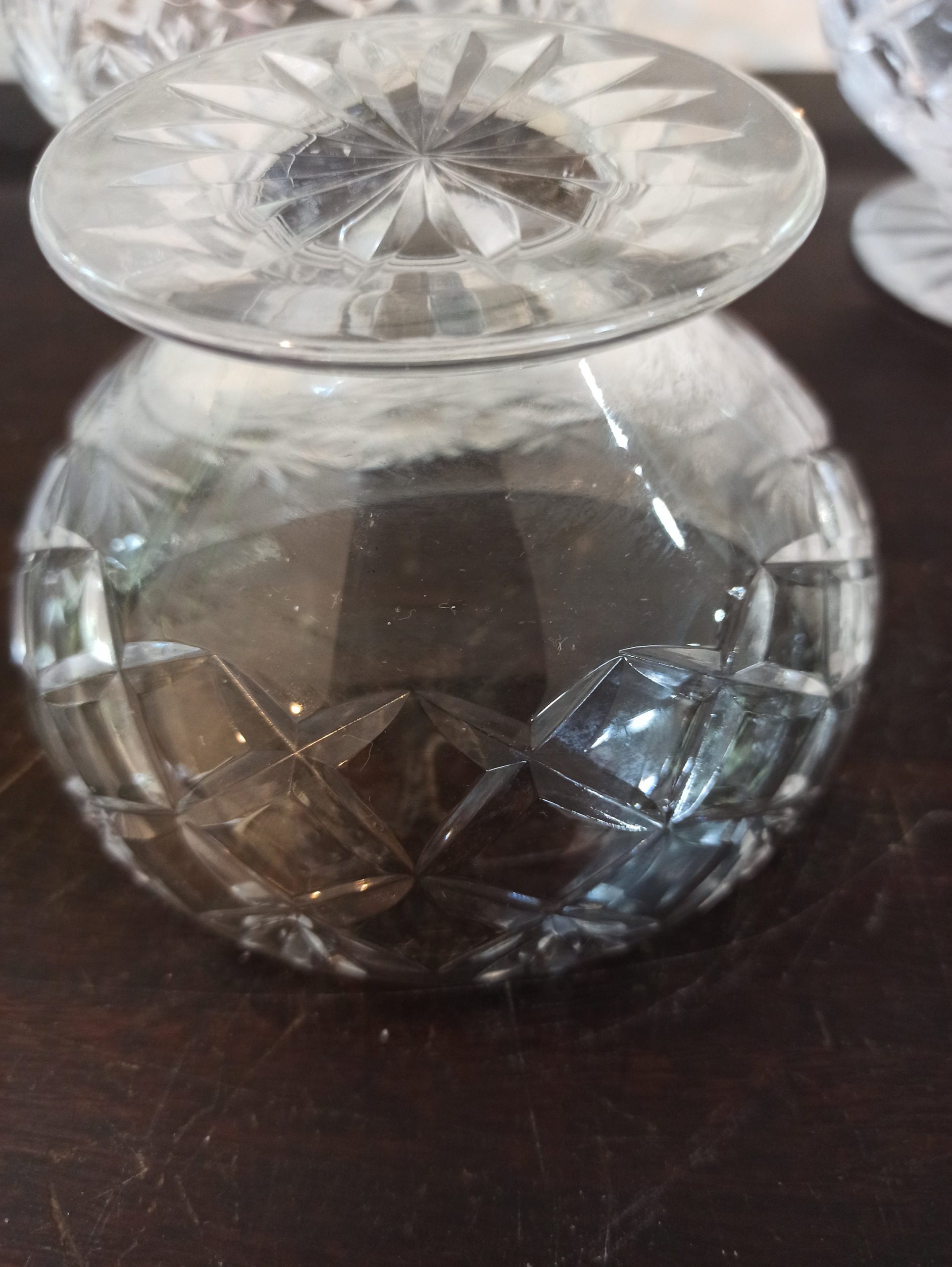 Glass Vintage Dessert Dishes. Set of 4. - Image 4
