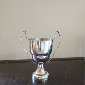EPNS Silverplated Trophy "Plato" - Ideal Gift for Silver Wedding Anniversaries! - Good to Very Good Condition