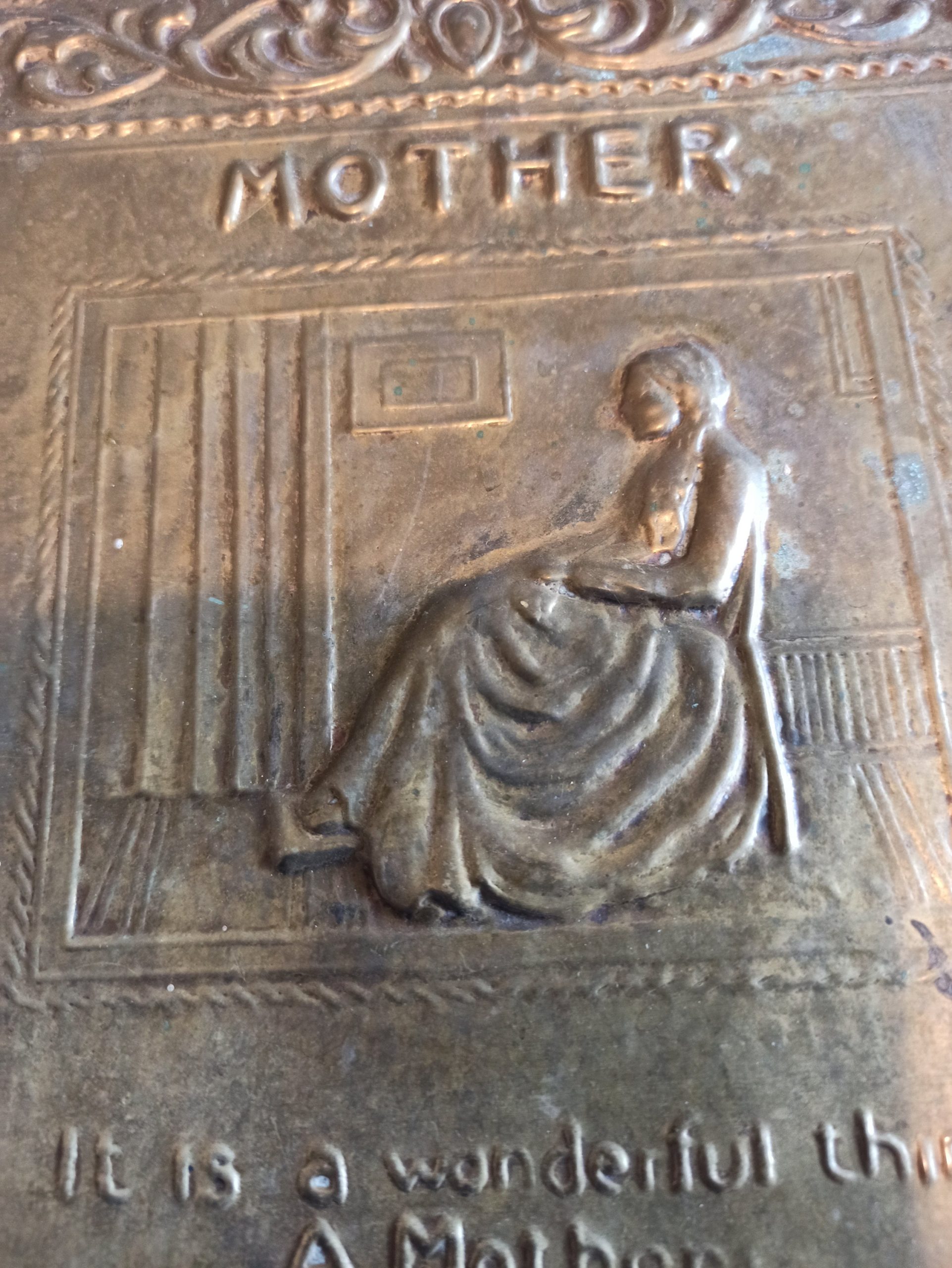 Vintage Brass Wall Plaques. - Image 9