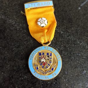 Masonic Yorkshire And Riddings Stewards Breast Jewel.