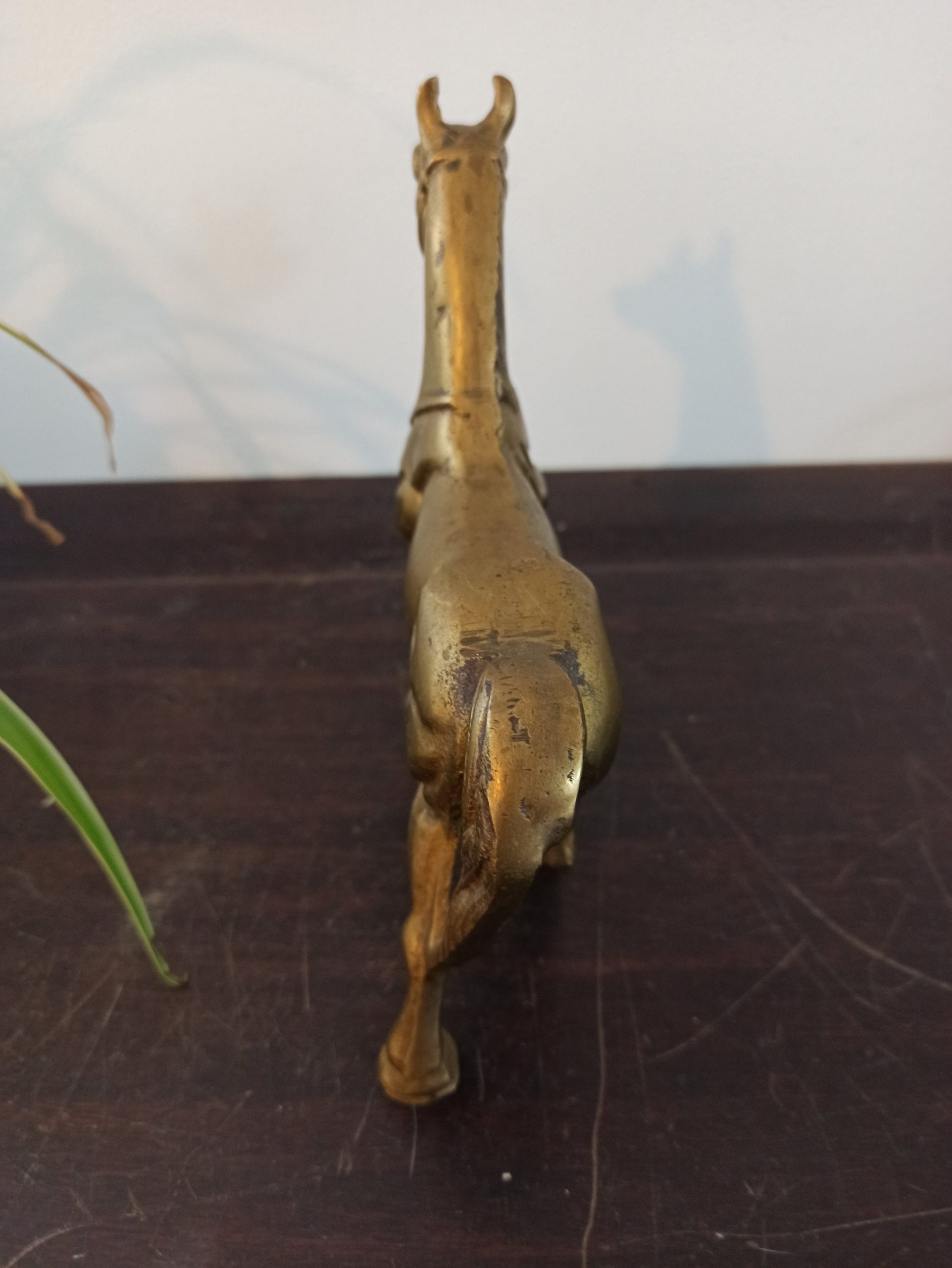 Vintage Brass Horse Ornament. - Image 5
