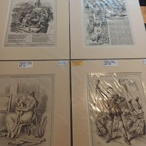 Engraved Prints. Original Steel Engraved Prints. Over 100 years Old.