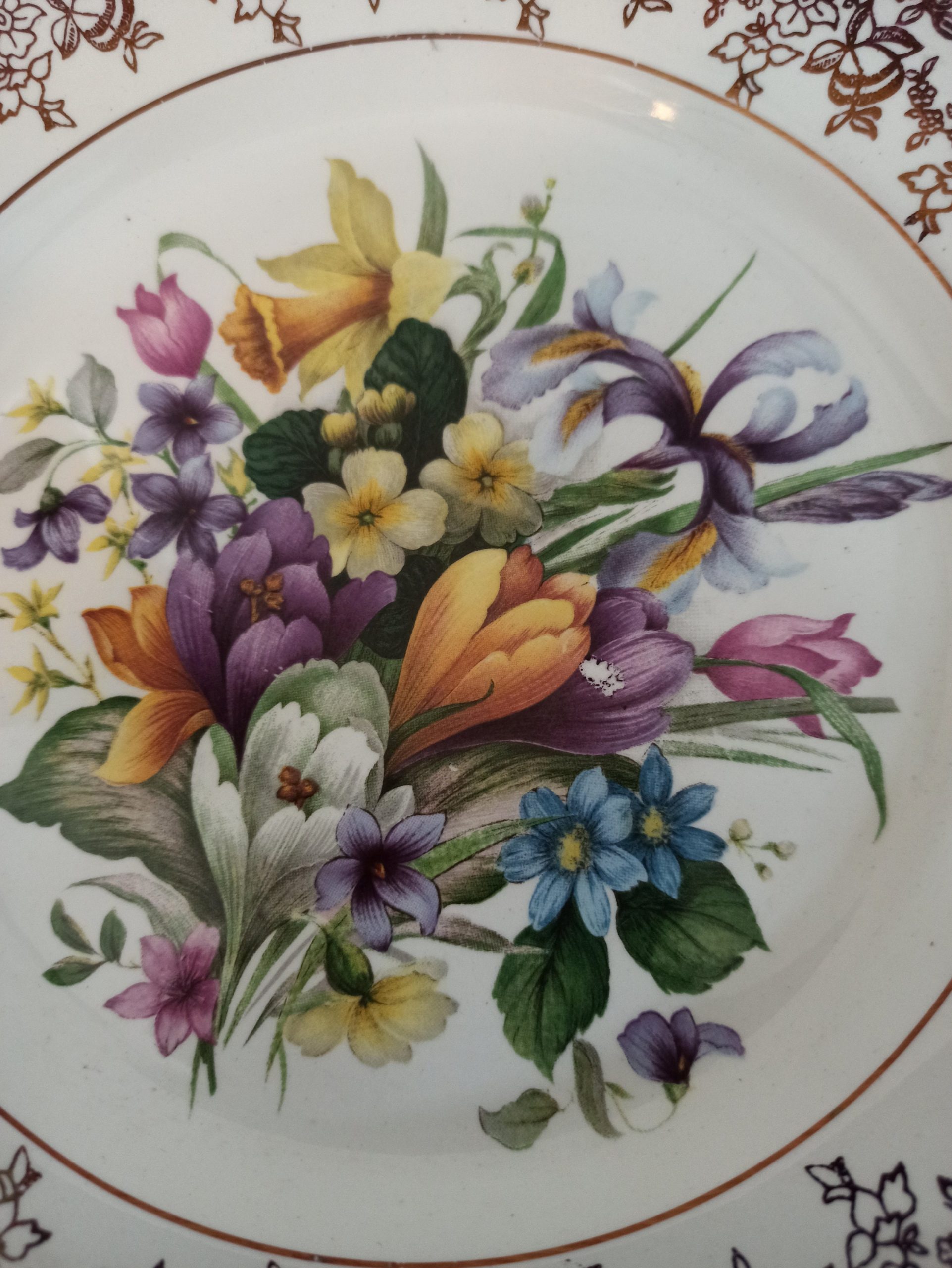 Royal Falcon Ware, Weatherby Wall Plate. Made February 1983. Very Good Condition. - Image 4