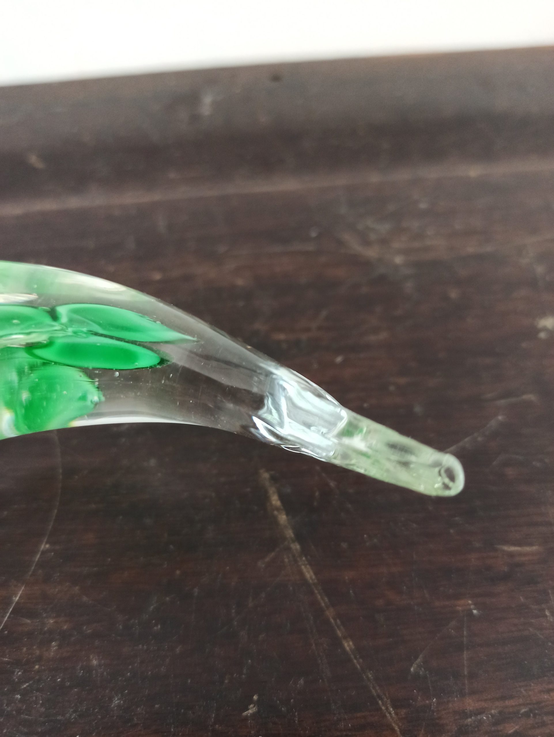 Vintage Glass Dolphin Paperweight. Excellent Condition. - Image 6