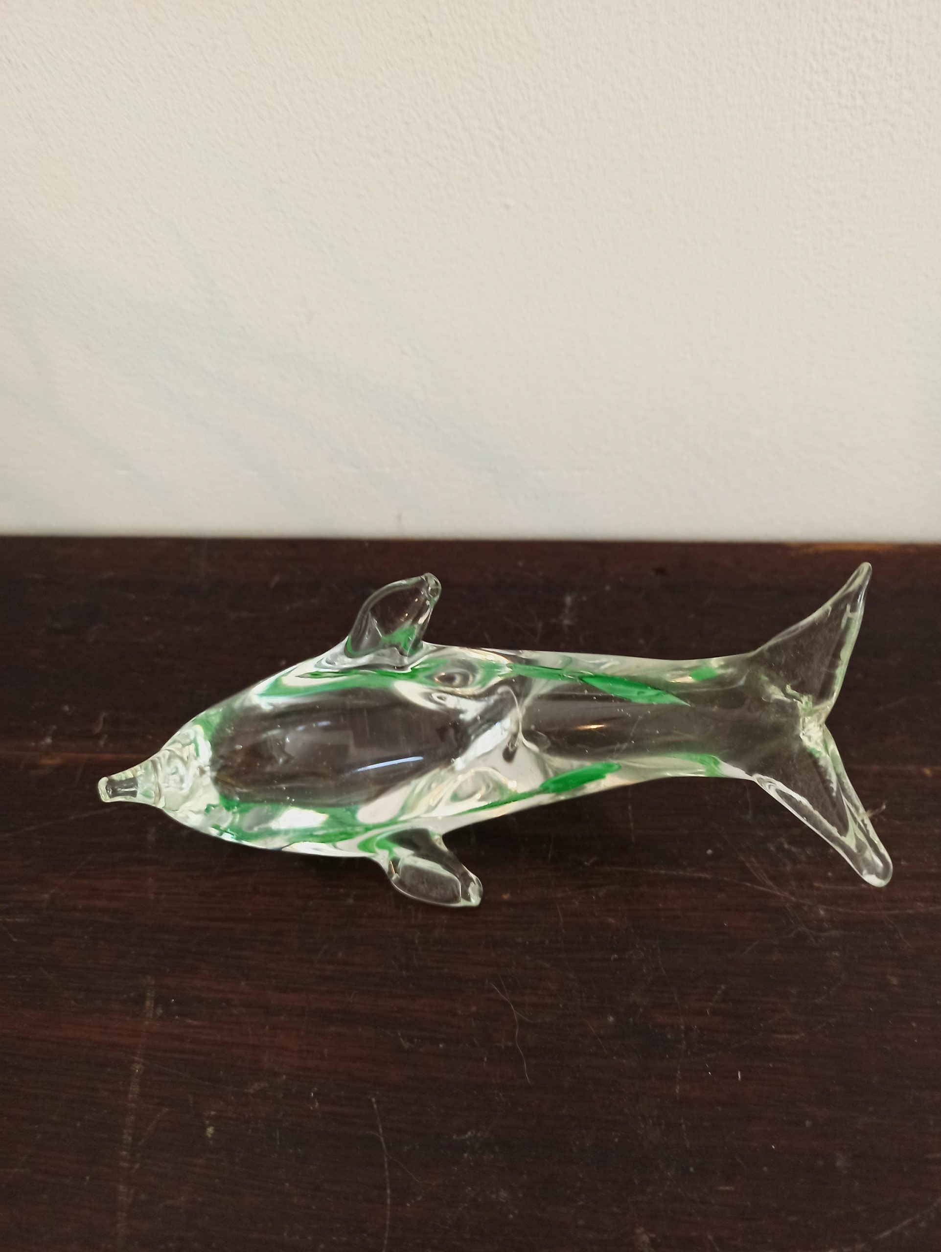 Vintage Glass Dolphin Paperweight. Excellent Condition. - Image 7