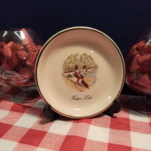 Vintage Decorative Ornamental Plate. Fritton Lakes - Shelducks. Good Condition.