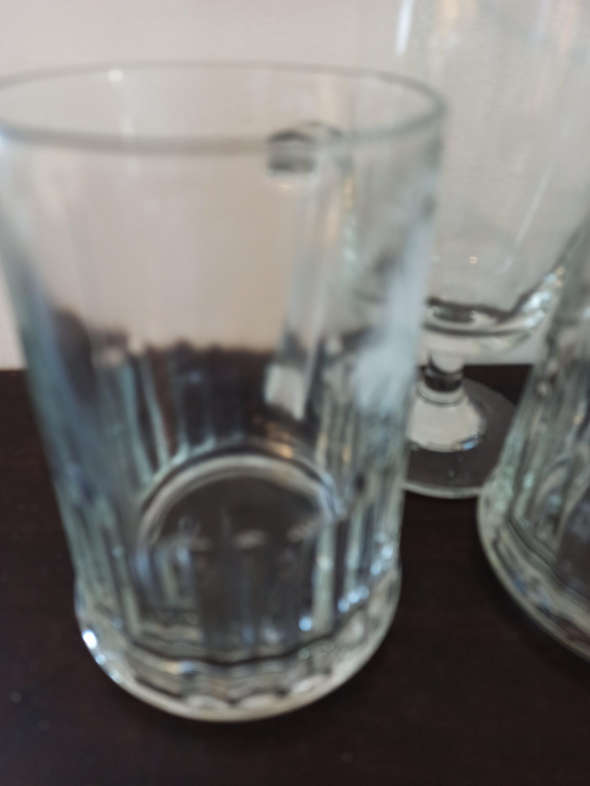 Set of 3 National Trust Glasses. Historical Errdig House, Wales. - Image 5