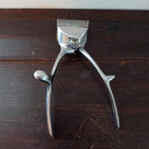 Vintage Burnam Hair Clippers. Boxed. 1970s.