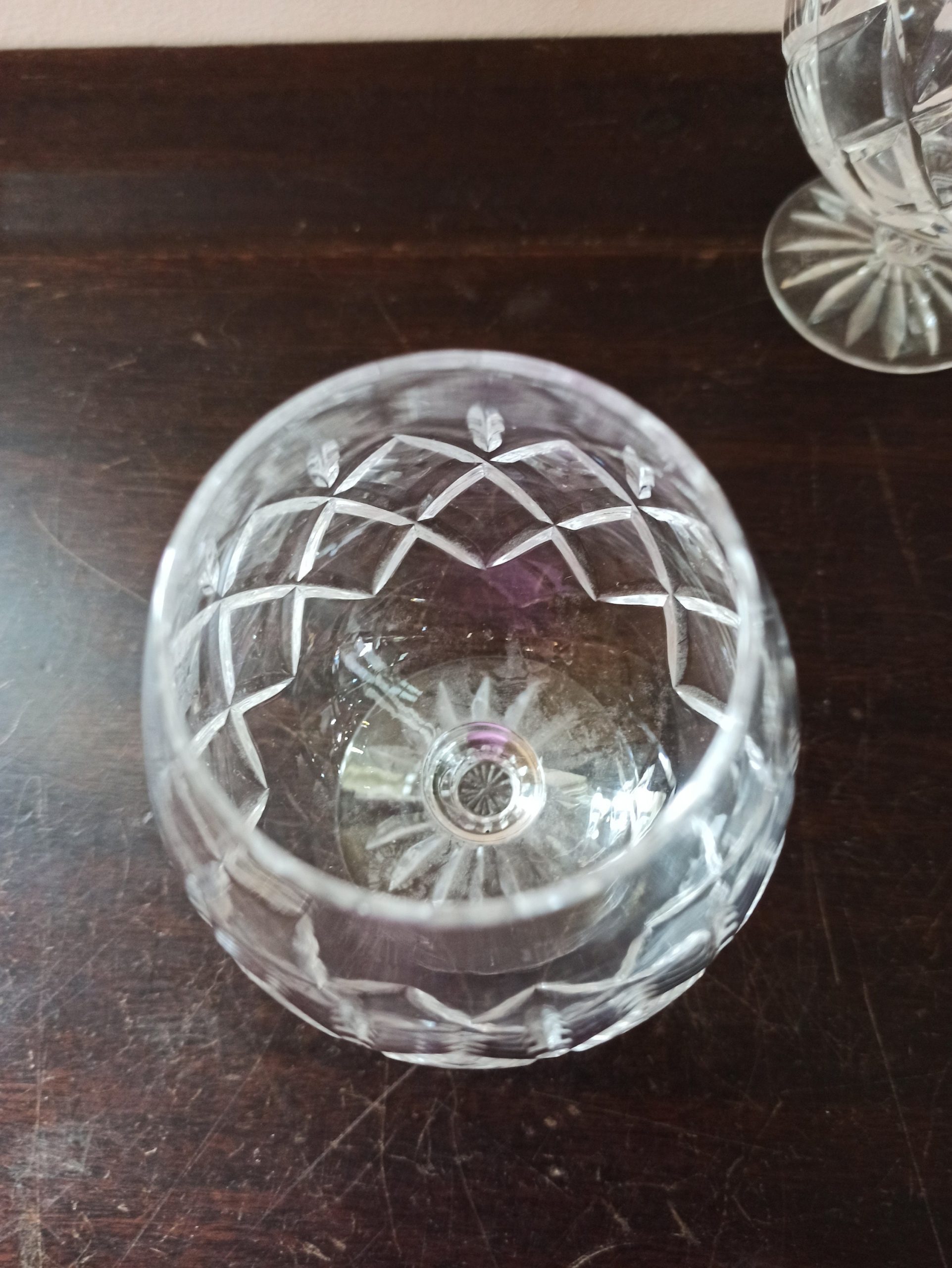 A Pair of Brandy Glasses. Lead Crystal. Excellent Condition. - Image 4