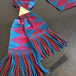 Masonic Regailia Sash. Regalia. Very Good Condition.