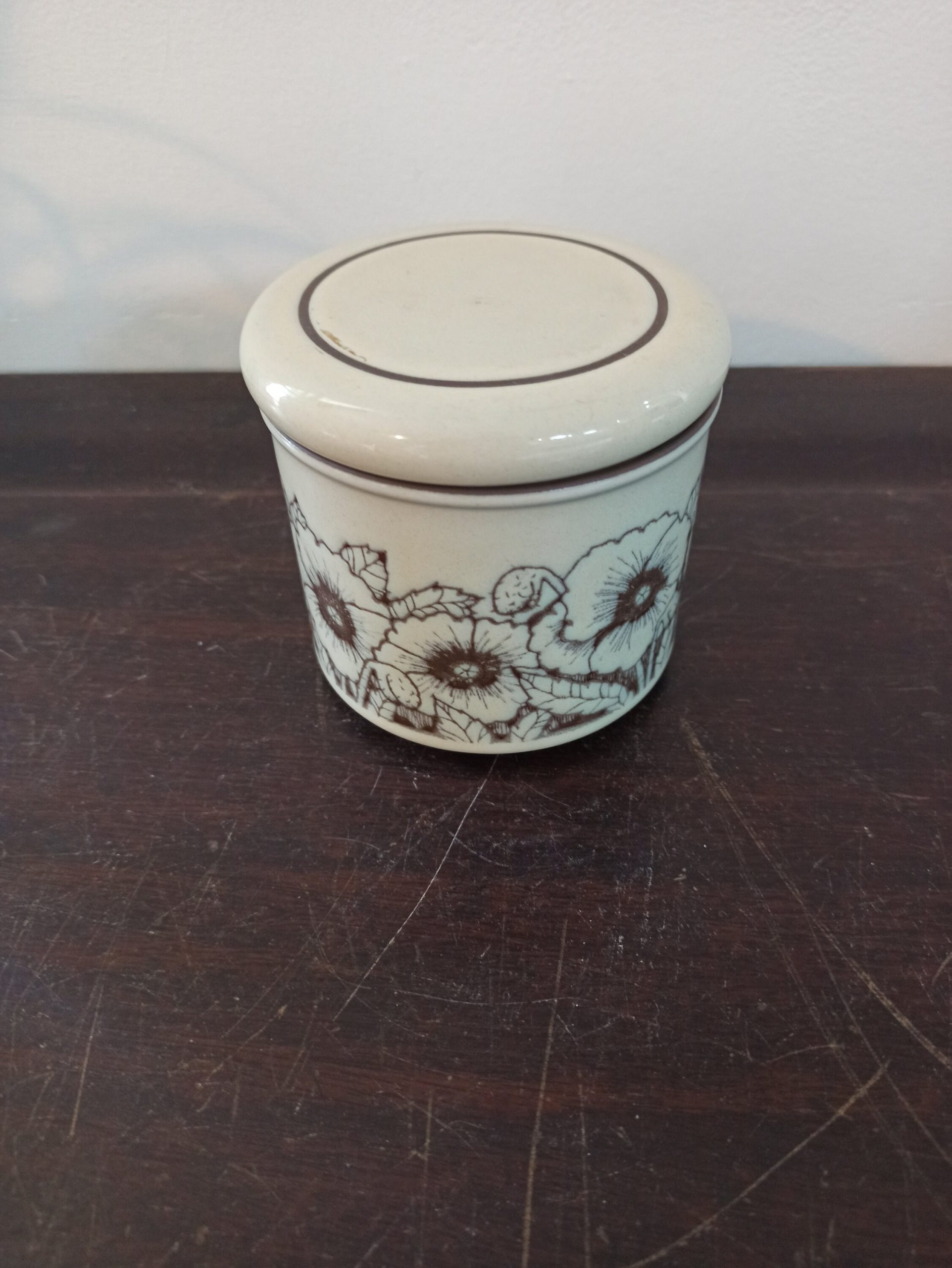Vintage Hornsea 6 Small Cups With Saucers. Hornsea Teapot, Hornsea Sugar Bowl. Excellent Condition. - Image 10