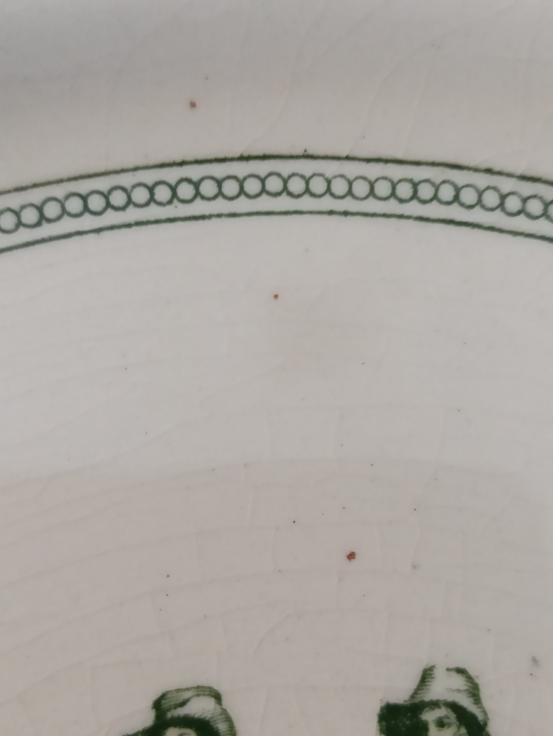 A Pair of Lorna Doone Plates By Adams Pottery. 1910s - Image 9