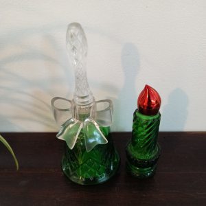 Vintage Avon Perfume Bottles. Candle And Bell.
