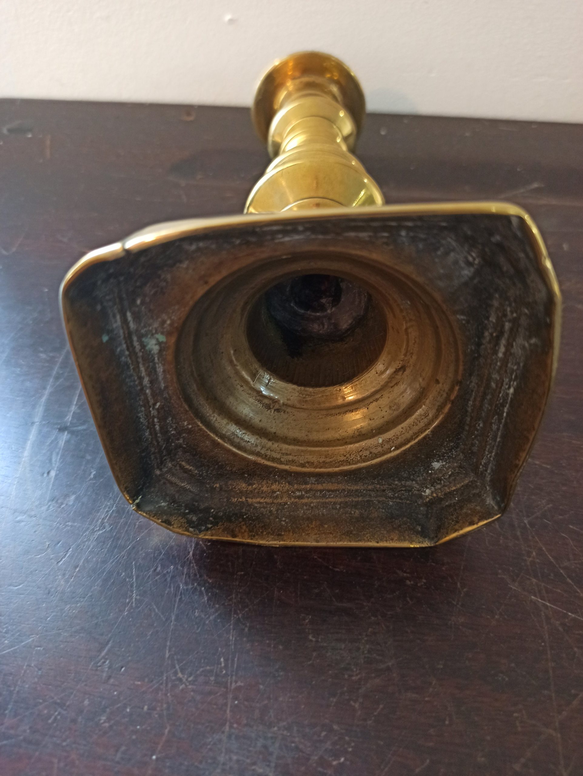 Vintage Brass Candlestick. Very Good Condition. - Image 7