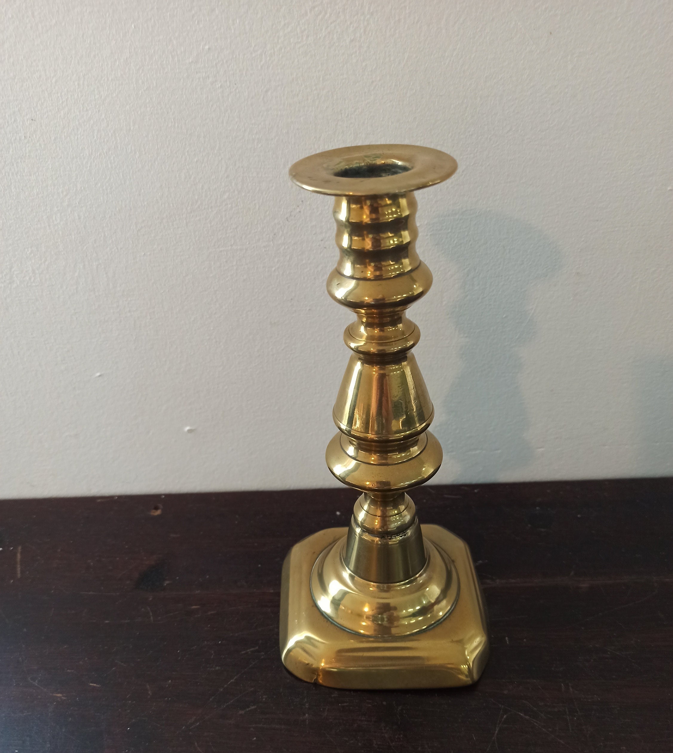 Vintage Brass Candlestick. Very Good Condition.