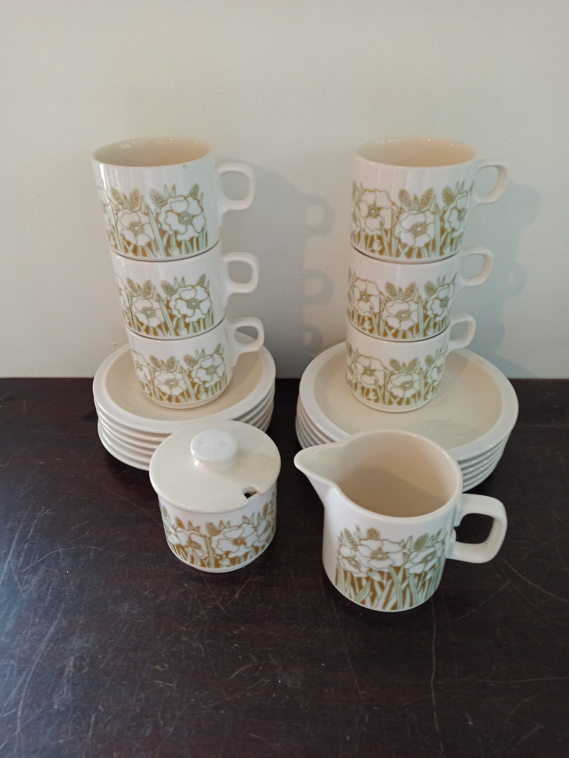 Vintage Hornsea Fleur Tea Set. - Image 2
