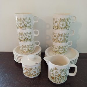Vintage Hornsea Fleur Tea Set.