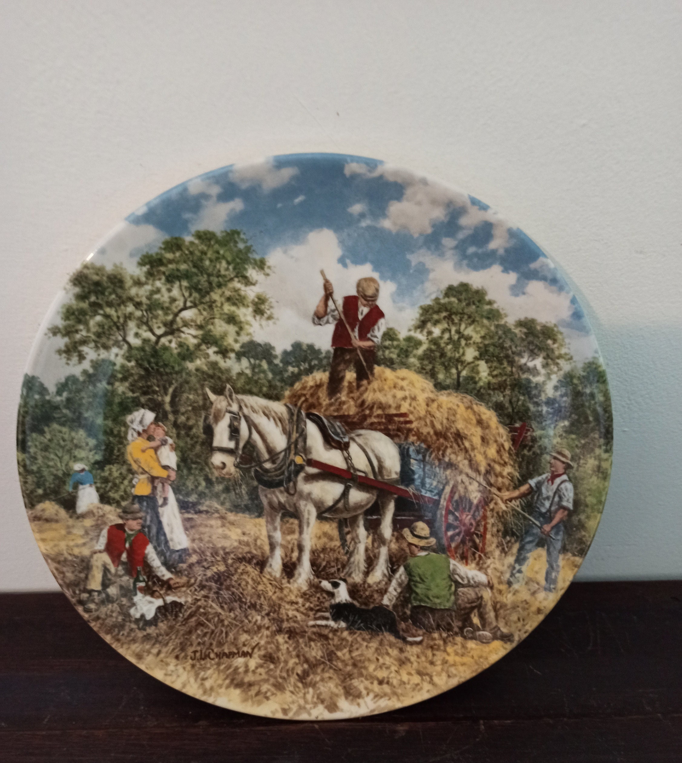 Wedgwood Collectors Plates. Excellent Condition. (7 Different). 1988 - 1990 - Image 2