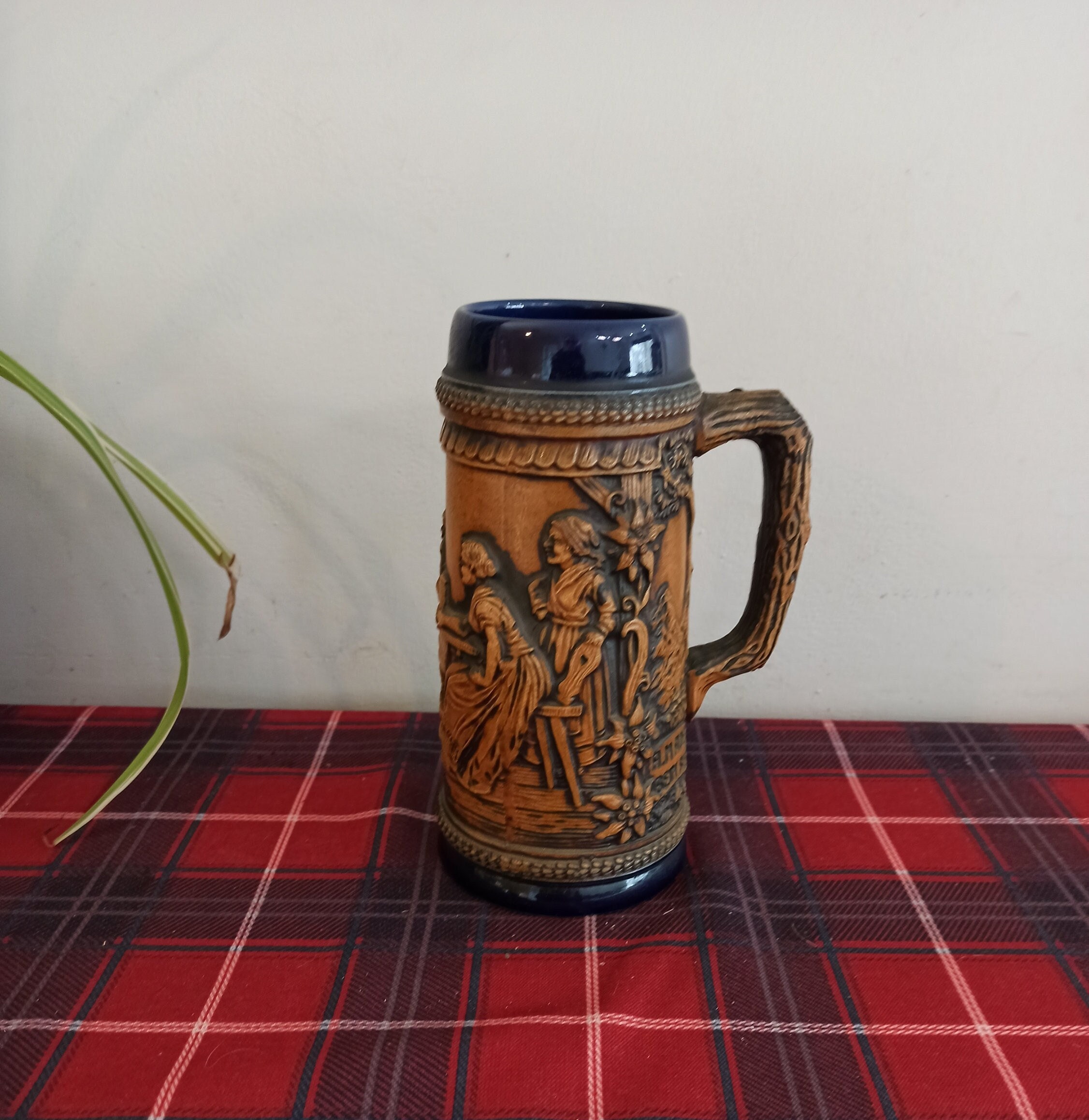 Vintage Beer Stein. A Madel Bier Stein. Excellent Condition.