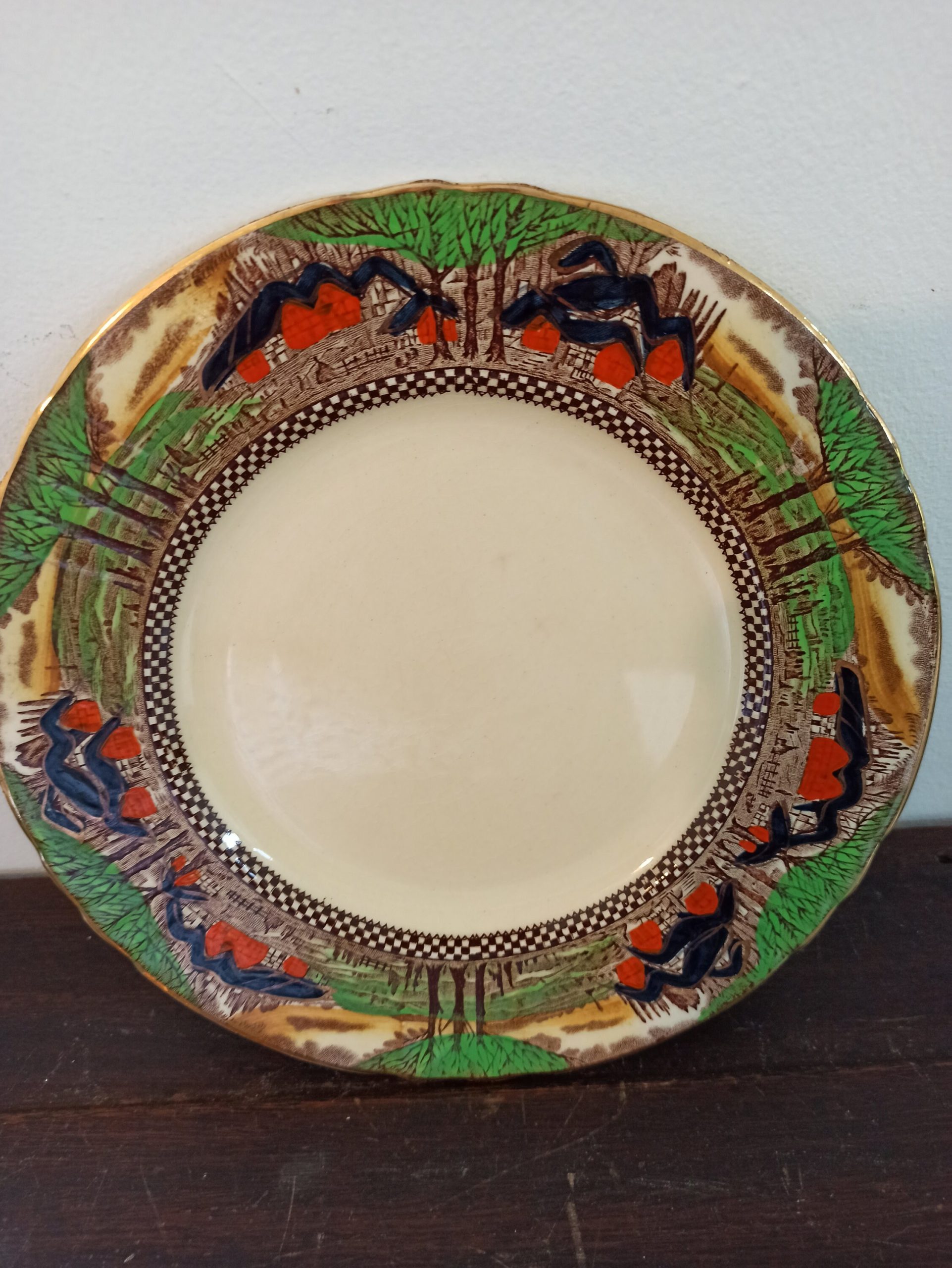 Art Deco Myott "Englands Countryside" Decorative Cabinet / Display Plate. - Image 2