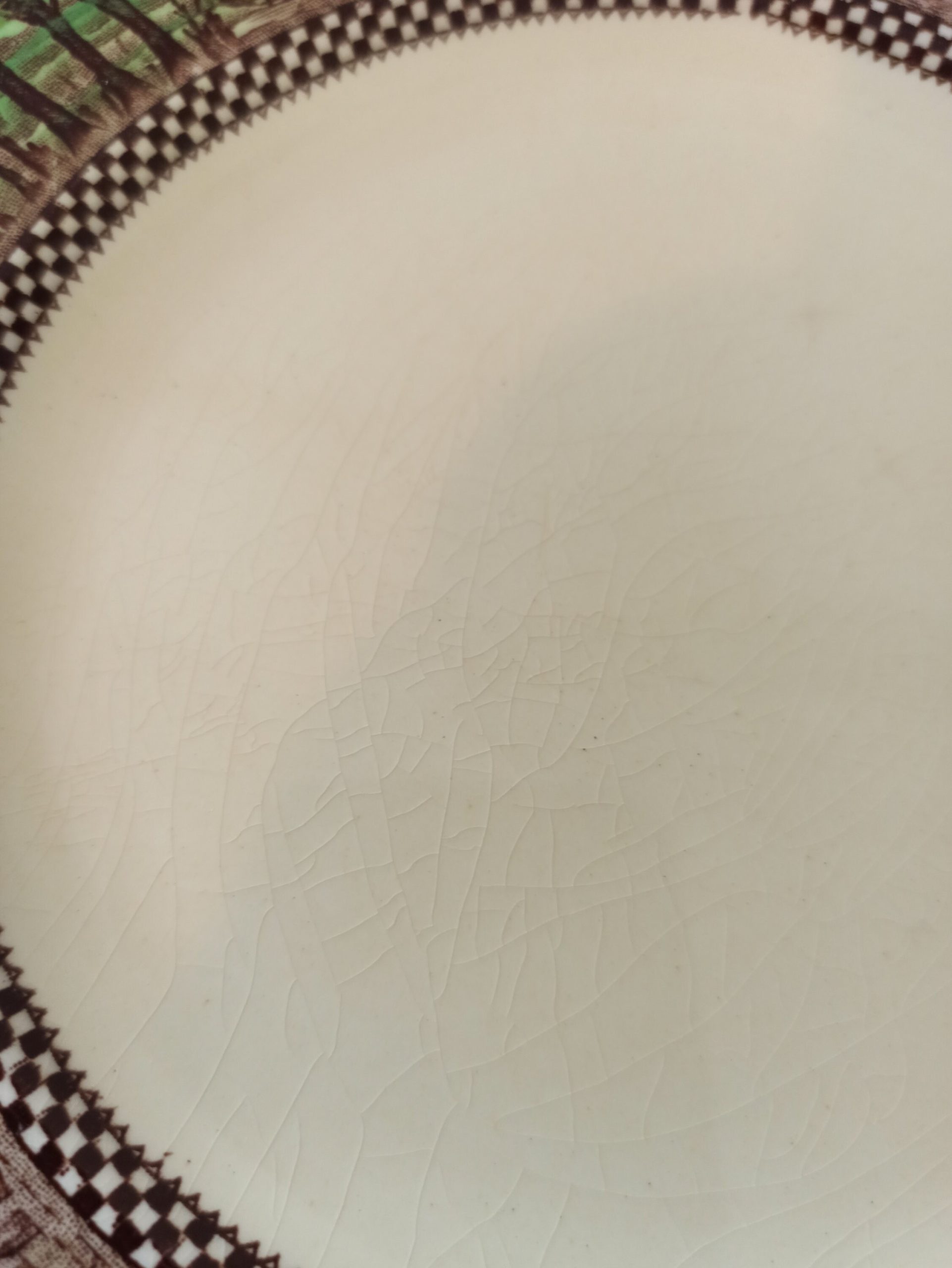Art Deco Myott "Englands Countryside" Decorative Cabinet / Display Plate. - Image 3