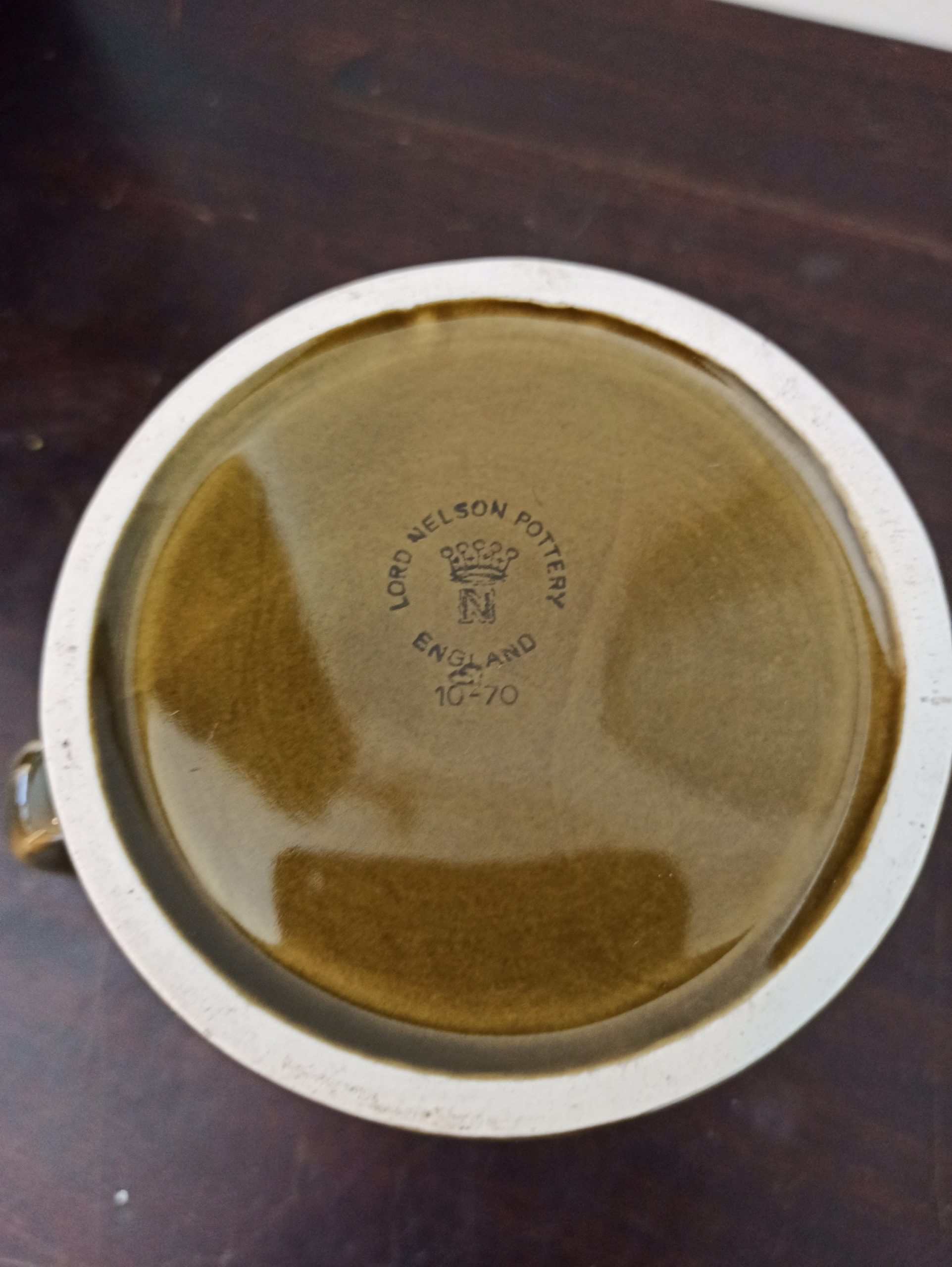 Vintage Lord Nelson Pottery Tankard. Good Condition. - Image 8