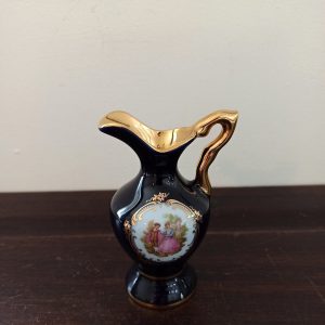 Limoges Miniature Vase. Excellent Condition. 22K Gold.