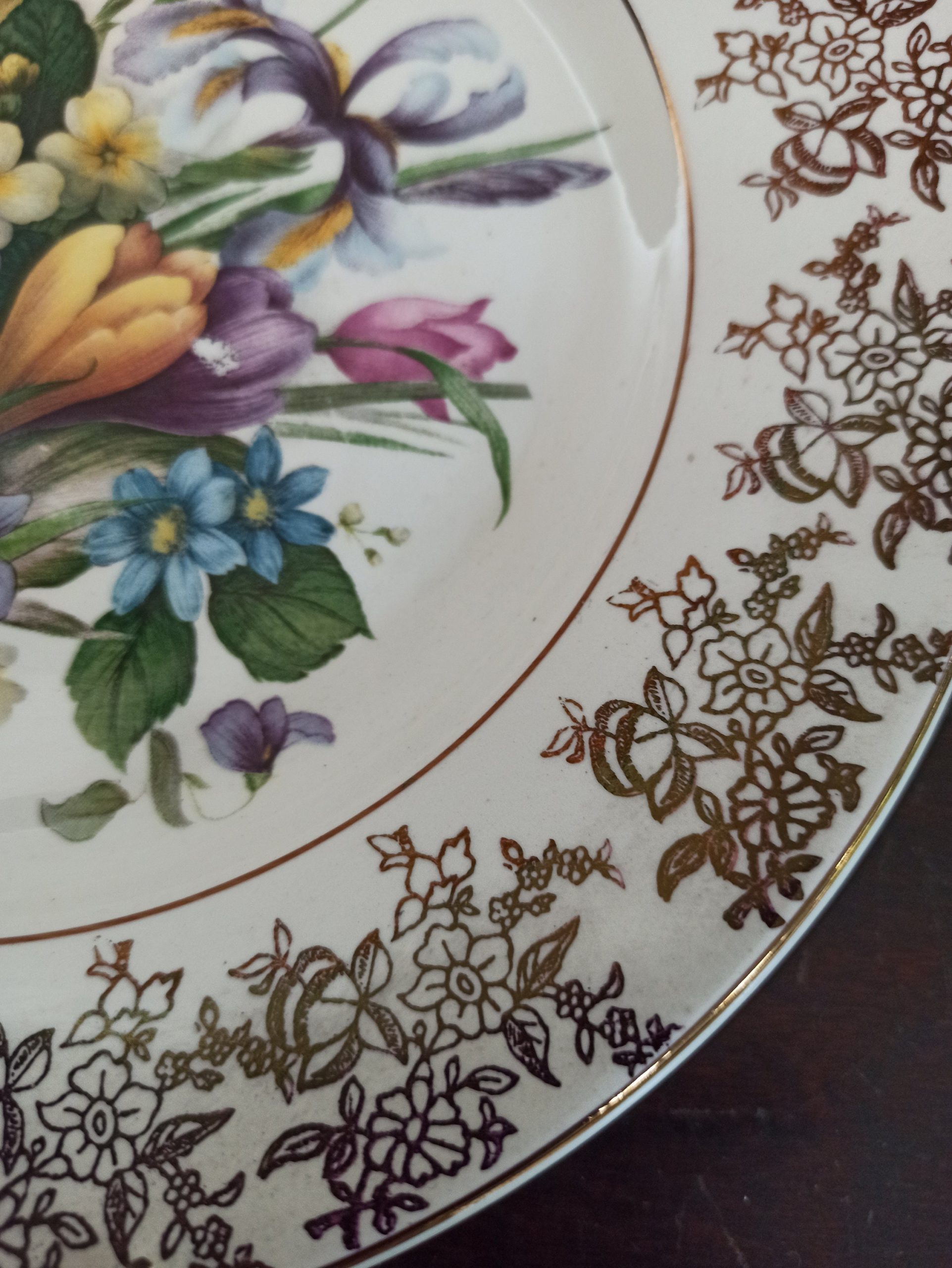 Royal Falcon Ware, Weatherby Wall Plate. Made February 1983. Very Good Condition. - Image 3
