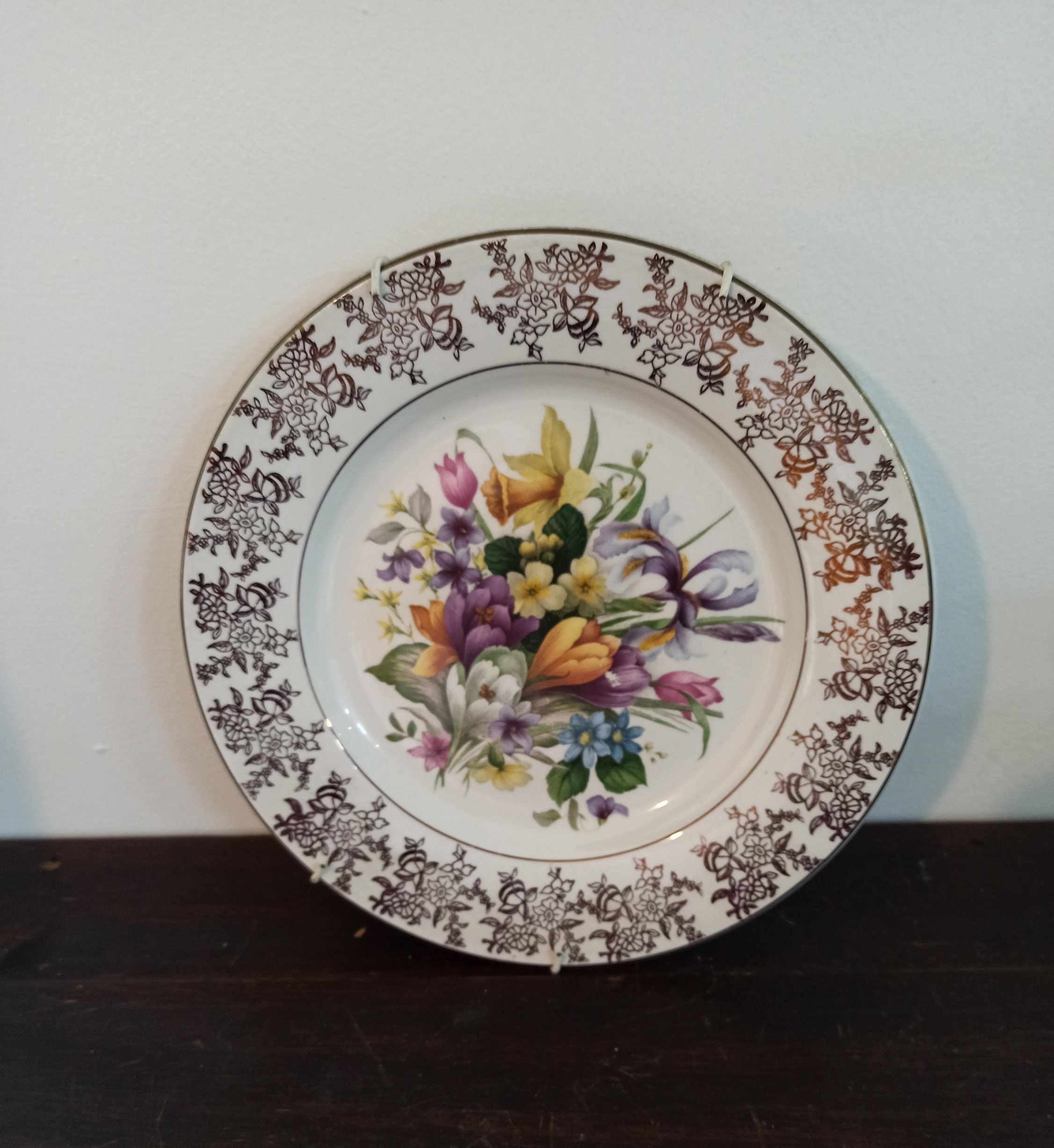 Royal Falcon Ware, Weatherby Wall Plate. Made February 1983. Very Good Condition.