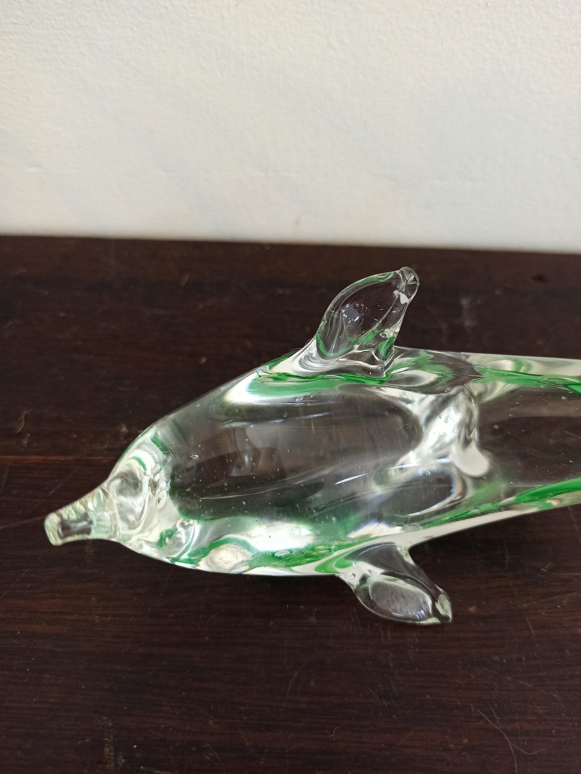 Vintage Glass Dolphin Paperweight. Excellent Condition. - Image 8