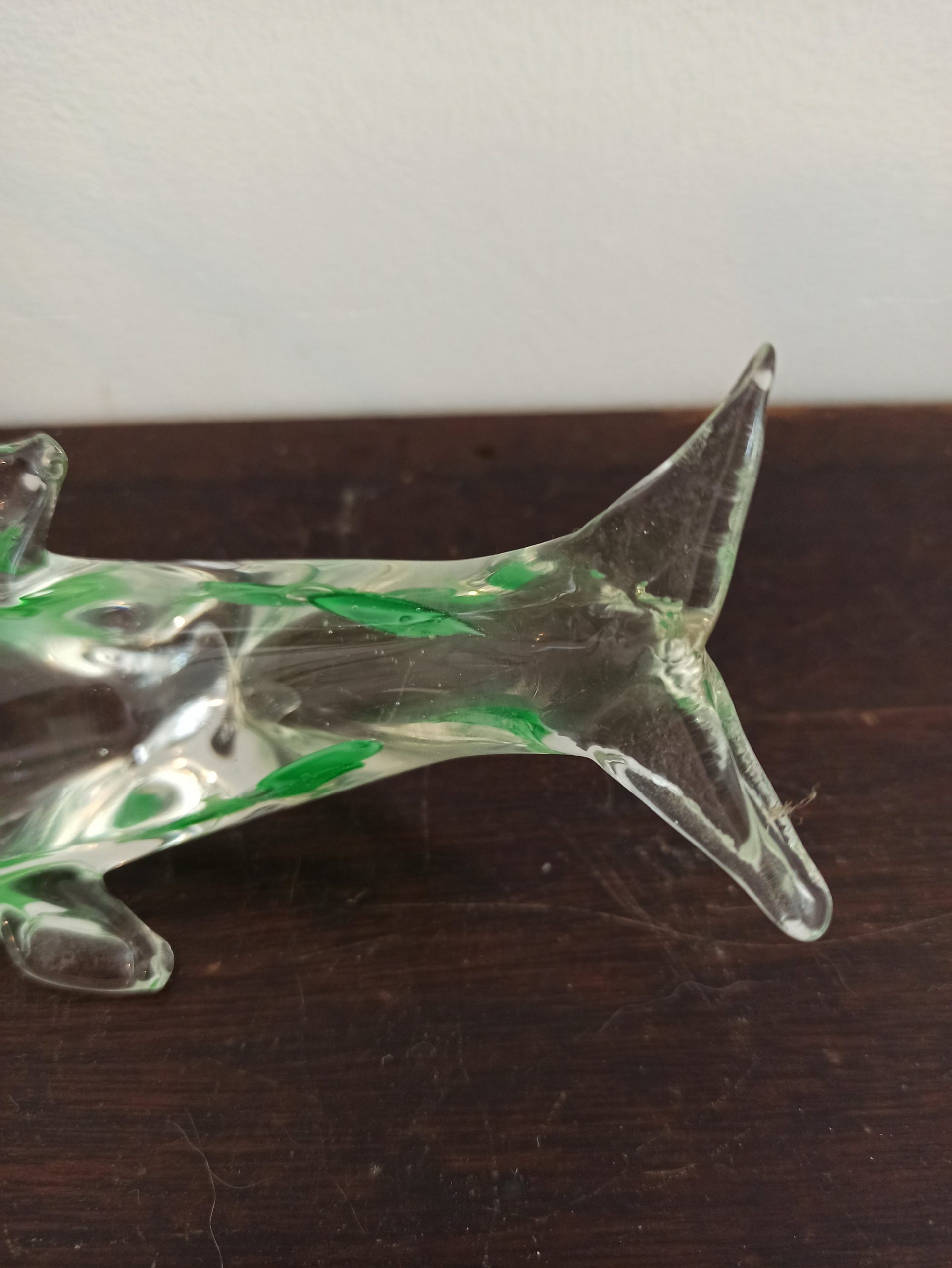 Vintage Glass Dolphin Paperweight. Excellent Condition. - Image 9