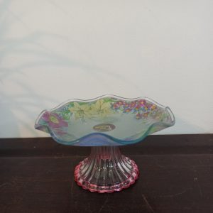 Vintage Soga Decorative Pedestal Dish. Very Good Condition.
