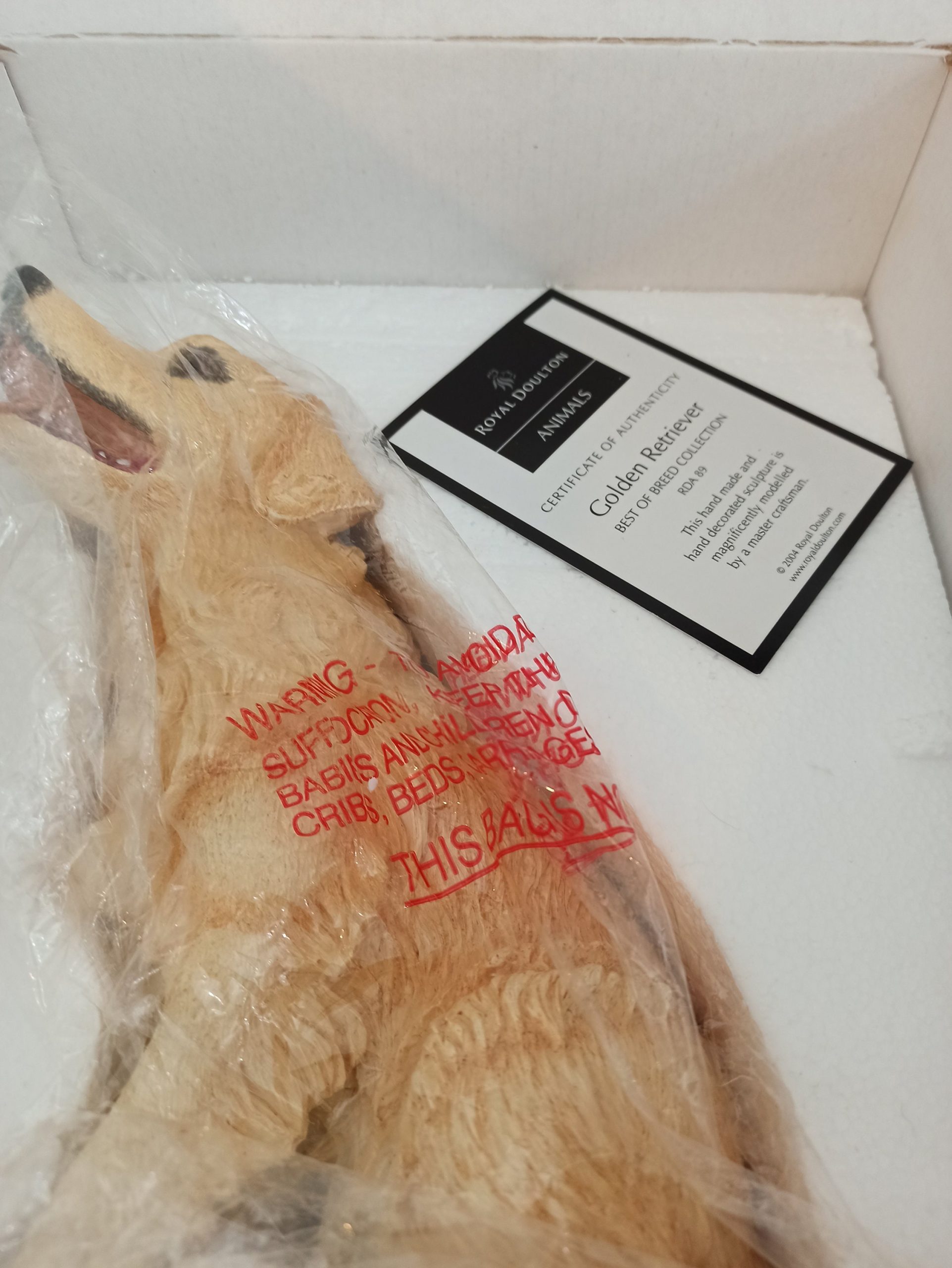 Royal Doulton Golden Retriever. Excellent Condition. Boxed. - Image 7