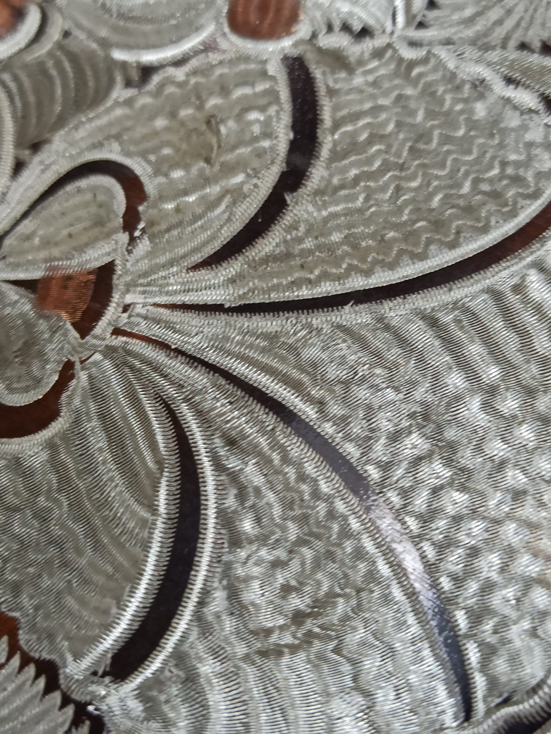 Vintage Laser Engraved Copper Wall Plate. Very Decorative. A One Off Piece. - Image 6