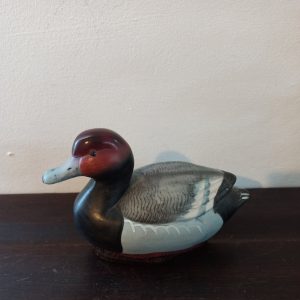 Vintage Jasco Lint / Fibre Removal Clothes Brush designed as a Red-Crested Pochard Duck. Excellent Condition.