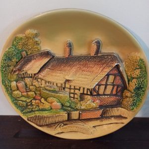 Vintage Majolica Anne Hathaways Cottage.