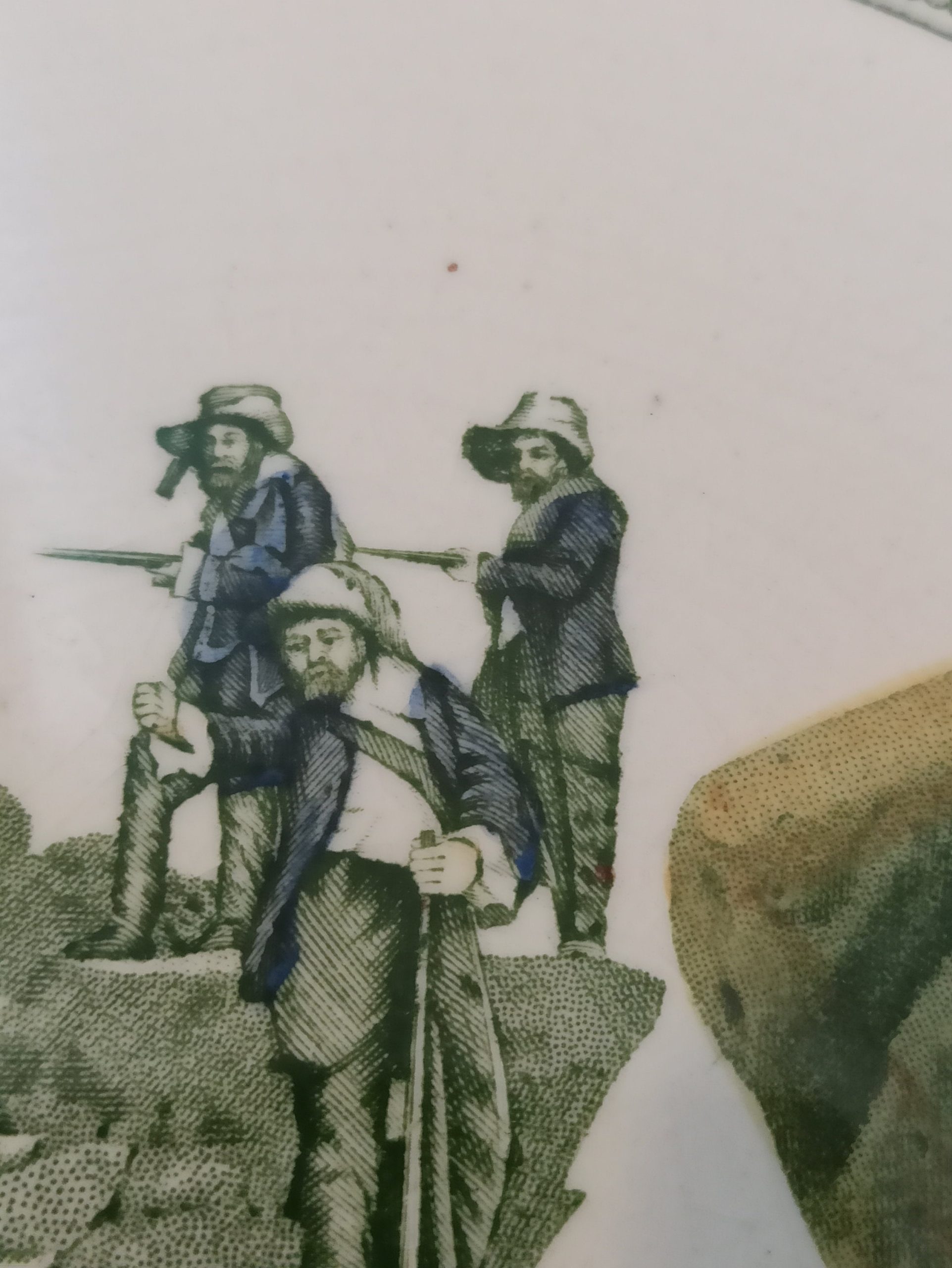 A Pair of Lorna Doone Plates By Adams Pottery. 1910s - Image 10